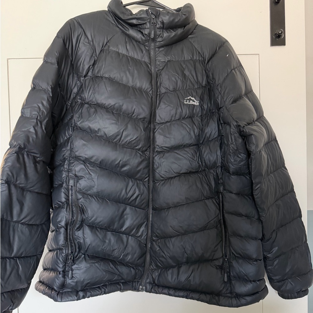 LL Bean Black Puffer Jacket